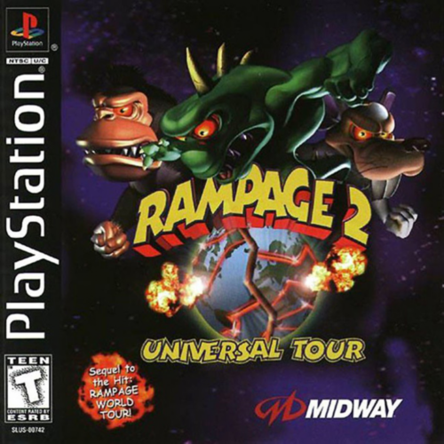 Rampage 2 - Universal Tour (USA) Cover